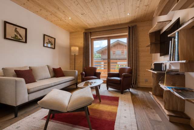 Flocons de Sel Luxury Hotel in Megève Rooms, Suites and Mazots