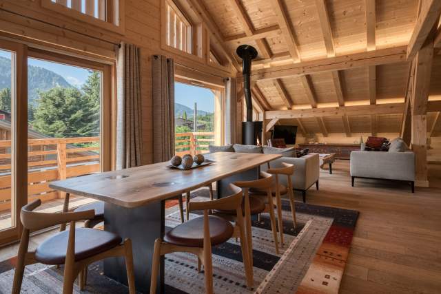 Flocons de Sel Luxury Hotel in Megève Rooms, Suites and Mazots