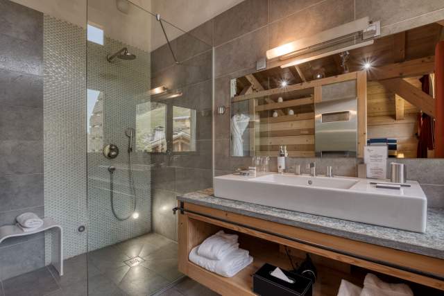 Flocons de Sel Luxury Hotel in Megève Rooms, Suites and Mazots