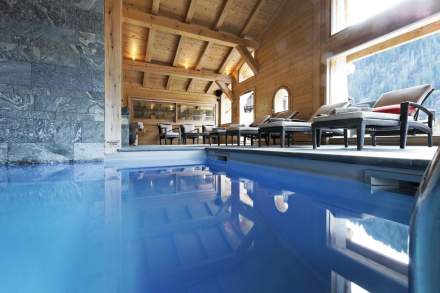 Piscine Spa Megève Flocons de Sel Hôtel Spa en Haute-Savoie