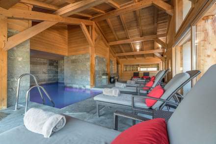 Piscine Spa Megève Flocons de Sel Hôtel Spa en Haute-Savoie